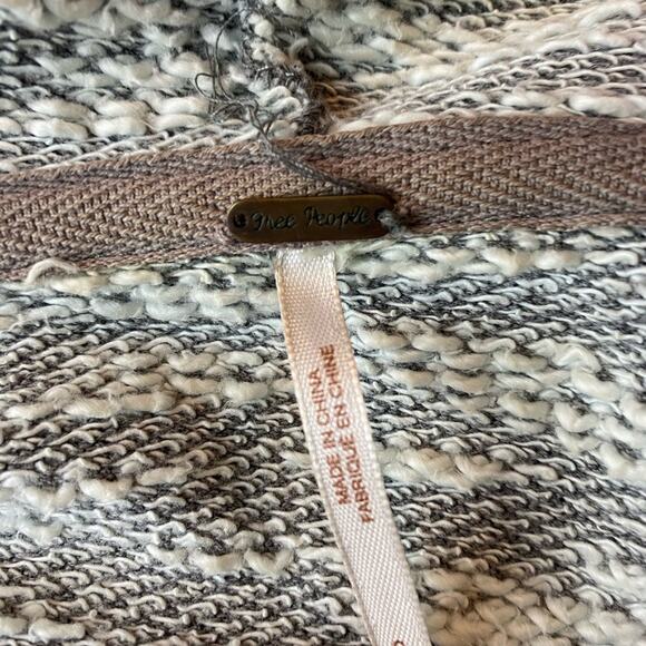 Free People In the Loop Grey Waterfall Cardigan Small - Picture 10 of 13